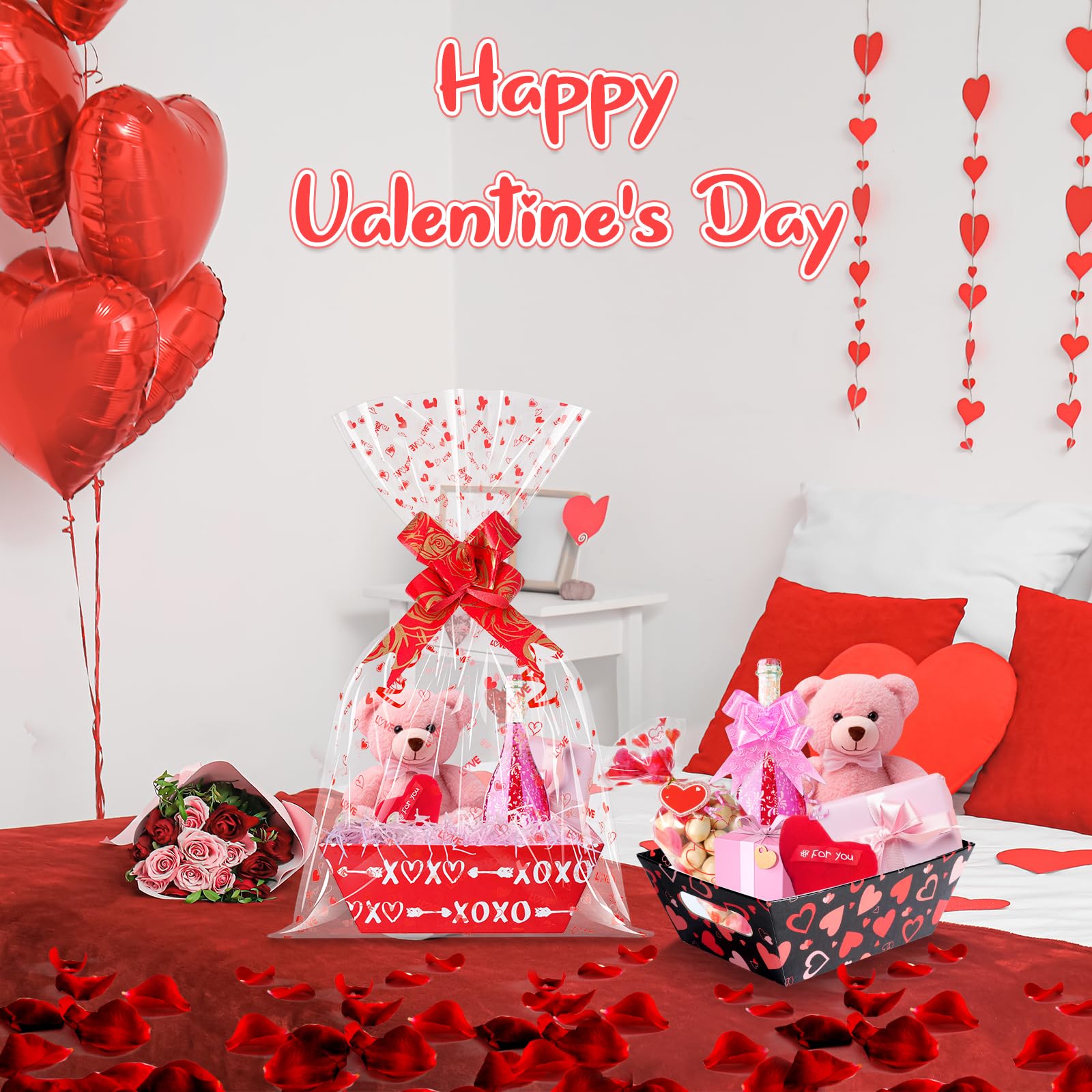 Hallswl Geschenkkorb zum Valentinstag, 12 Stück