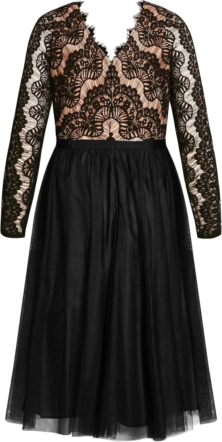 City Chic Women's Plus Size Cocktail Dress - Rare Beauty - Image 6