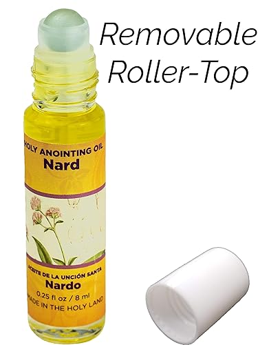 Miniatura 9 de Aceite de unción de tierra santa ámbar de Israel, botella enrollable de 12 oz de Jerusalén, hierbas y esencias de origen local, regalo para
