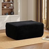 Vista 32 de ovios Sofá seccional Cloud de 104" con chaise en forma de L, sofá modular moderno con asiento profundo, sofás tapizados para sala de estar y Beige