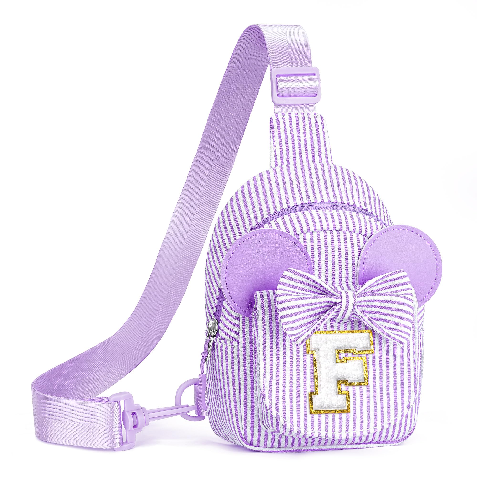 Toddler Purse for Little Girls Gifts for Daughter Sister, Purple F