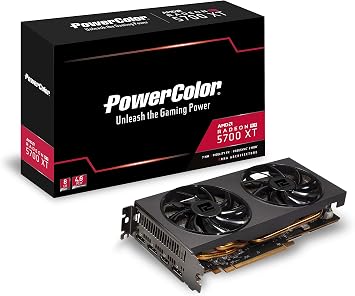 PowerColor Radeon RX 5700 XT 8GB GDDR6 Graphics Card Model Number: AXRX 5700XT 8GBD6-3DH