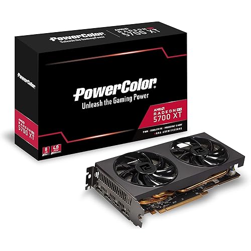 PowerColor Radeon RX 5700 XT 8GB GDDR6 Graphics Card, Model Number: AXRX 5700XT 8GBD6-3DH