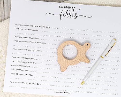 Miniatura 8 de Twin Pregnancy Keepsake Memory Book (8 Center Designs) - Personalized hard cover twin pregnancy journal for new mom of twins to document every