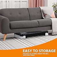 Vista 8 de Smartxchoices Plataforma escalonada de entrenamiento aeróbico de 30 pulgadas con elevadores ajustables de 4 a 6 a 8 pulgadas, entrenamiento