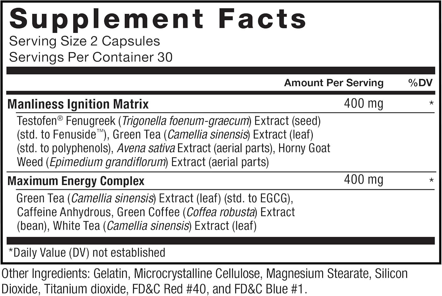 Test X180 Ignite Potenciador de testosterona y quemador de grasa para