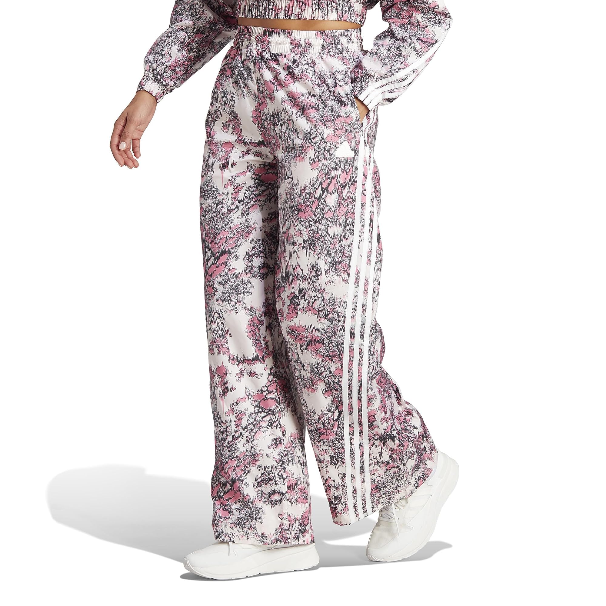 adidaswomens Future Icon Three Stripes Woven Pants