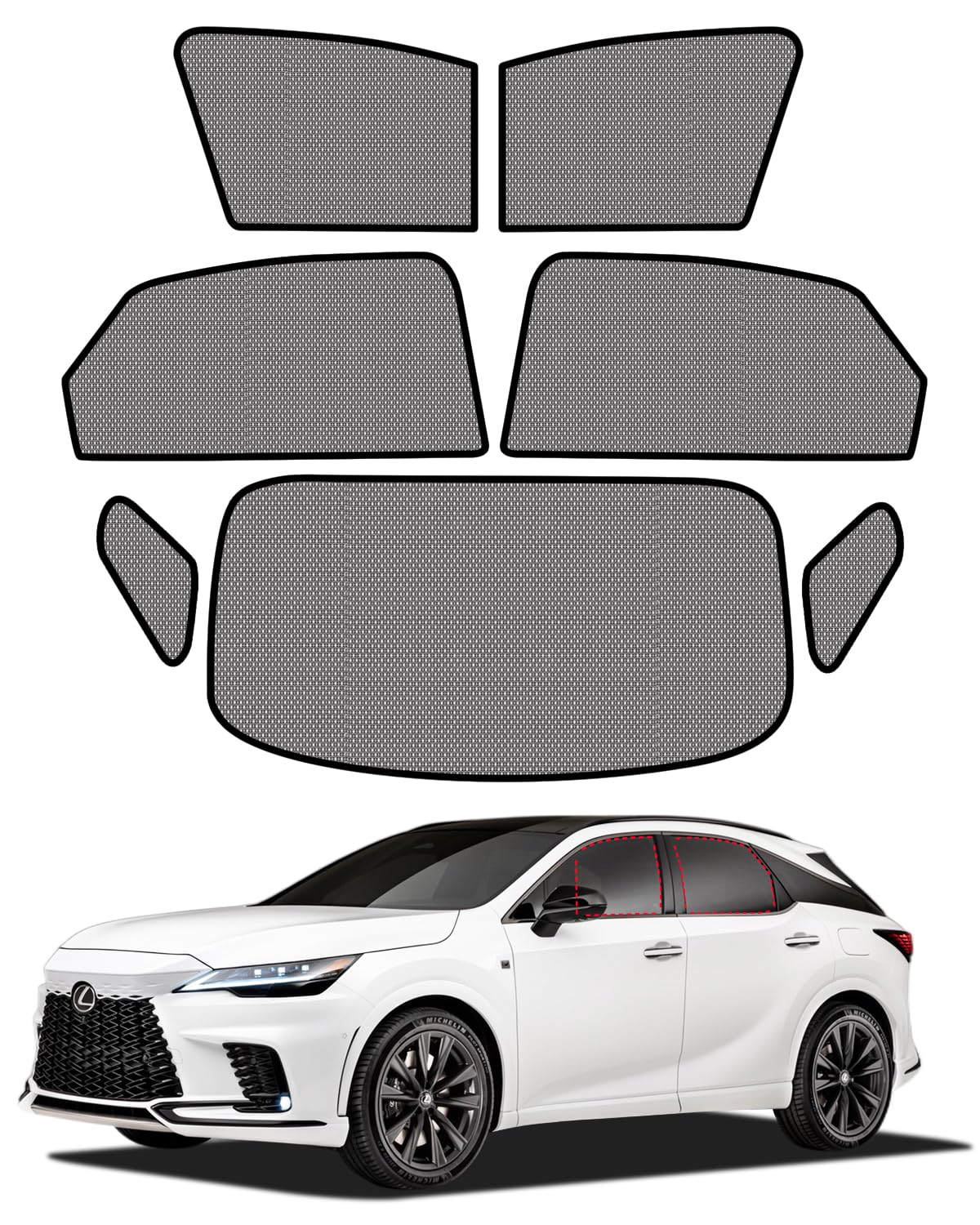 Amazon.co.jp: Loveyes レクサス RX サンシェード RX350h RX450h＋