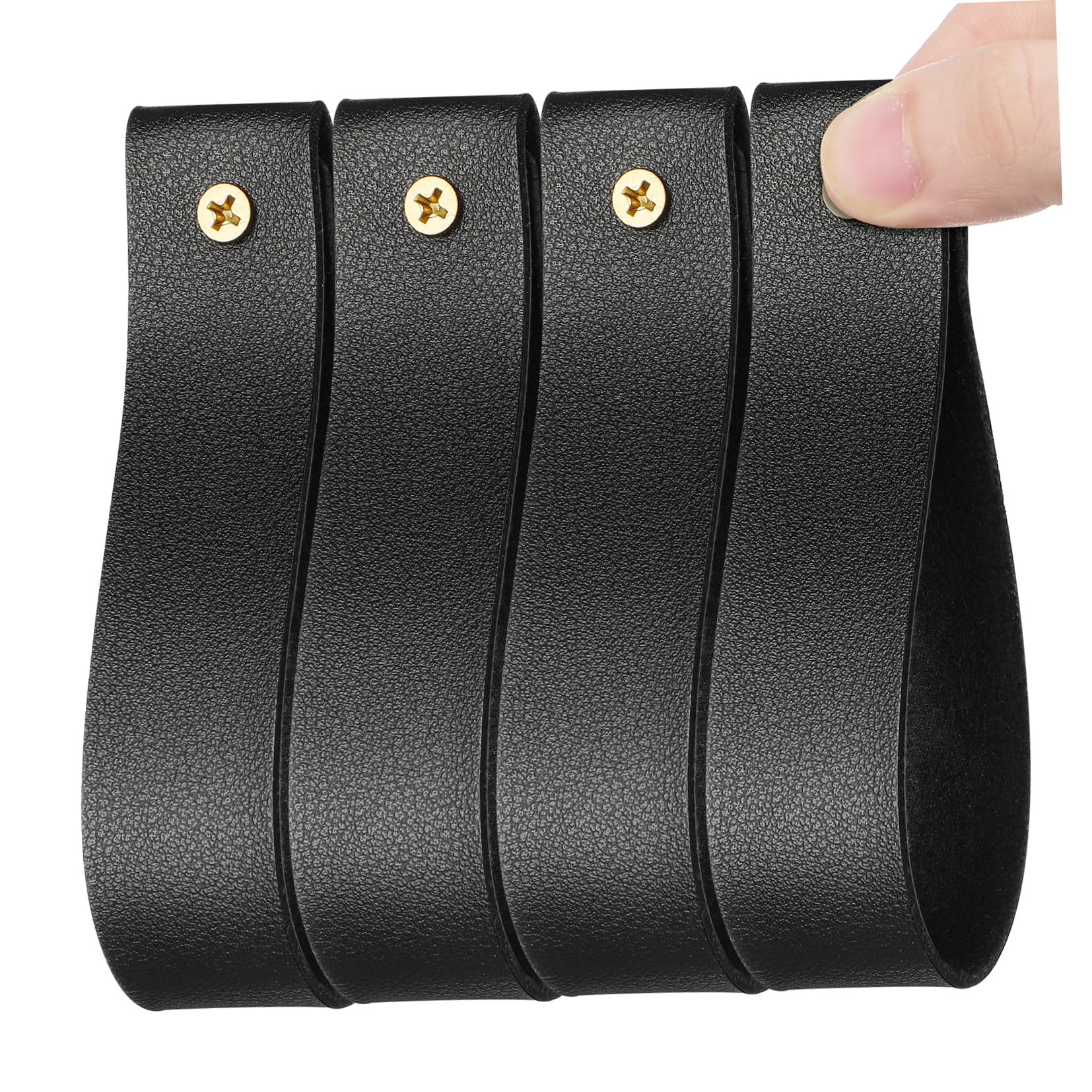 Support muraux en cuir pour tringle de cuisine de haute qualité durable