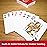 All7s Canasta Playing Cards with Point Values - 2 Large Index Decks for Adults, Seniors & Families - Easy-to-Read, Durable, and Perfect for Smooth Gameplay