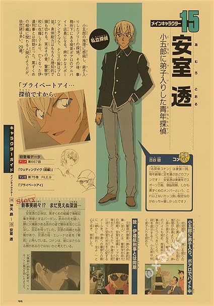 Wefeelm Japanese Suspense Detective Class Anime Famous Detective Conan Family Wall Art Decoration Wall Stickers Kraft Paper Poster Amazon Co Uk Toys Games Wefeelm Japanese Suspense Detective Class Anime Famous Detective Conan Family Wall Art Decoration Wall Stickers Kraft Paper Poster Amazon Co Uk Toys Games