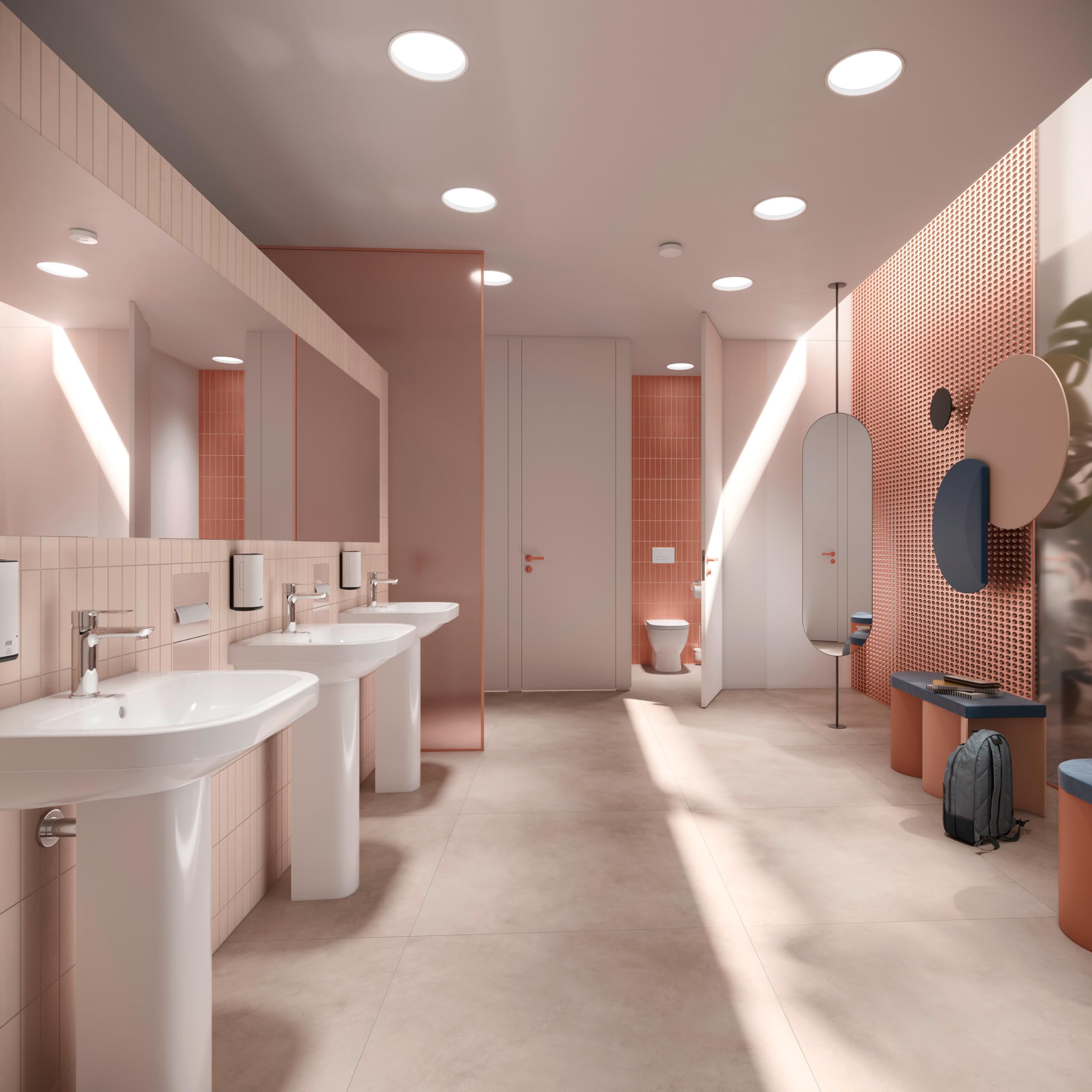 Duravit D-Code Waschtisch, mit Hahnloch, mit Überlauf, 600x460x165mm, Weiß Hochglanz, 2398600000