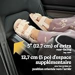Siège d'auto convertible Graco Extend2Fit, 2-en-1 Siège d'auto pour bébé orienté vers l'avant et vers l'arrière, 1,8-30 kg (4-65 lb), Titus