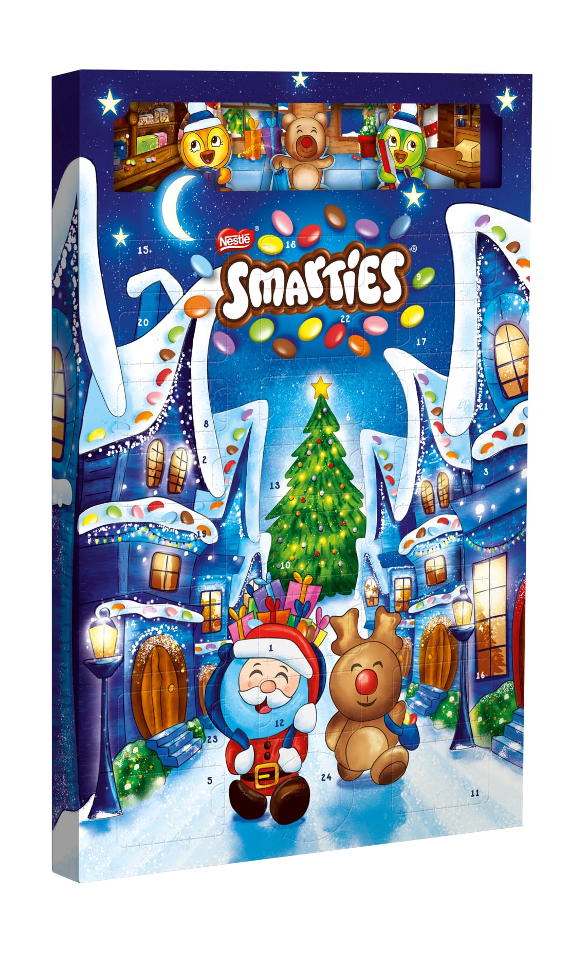 Smarties kalendarz adwentowy 223g
