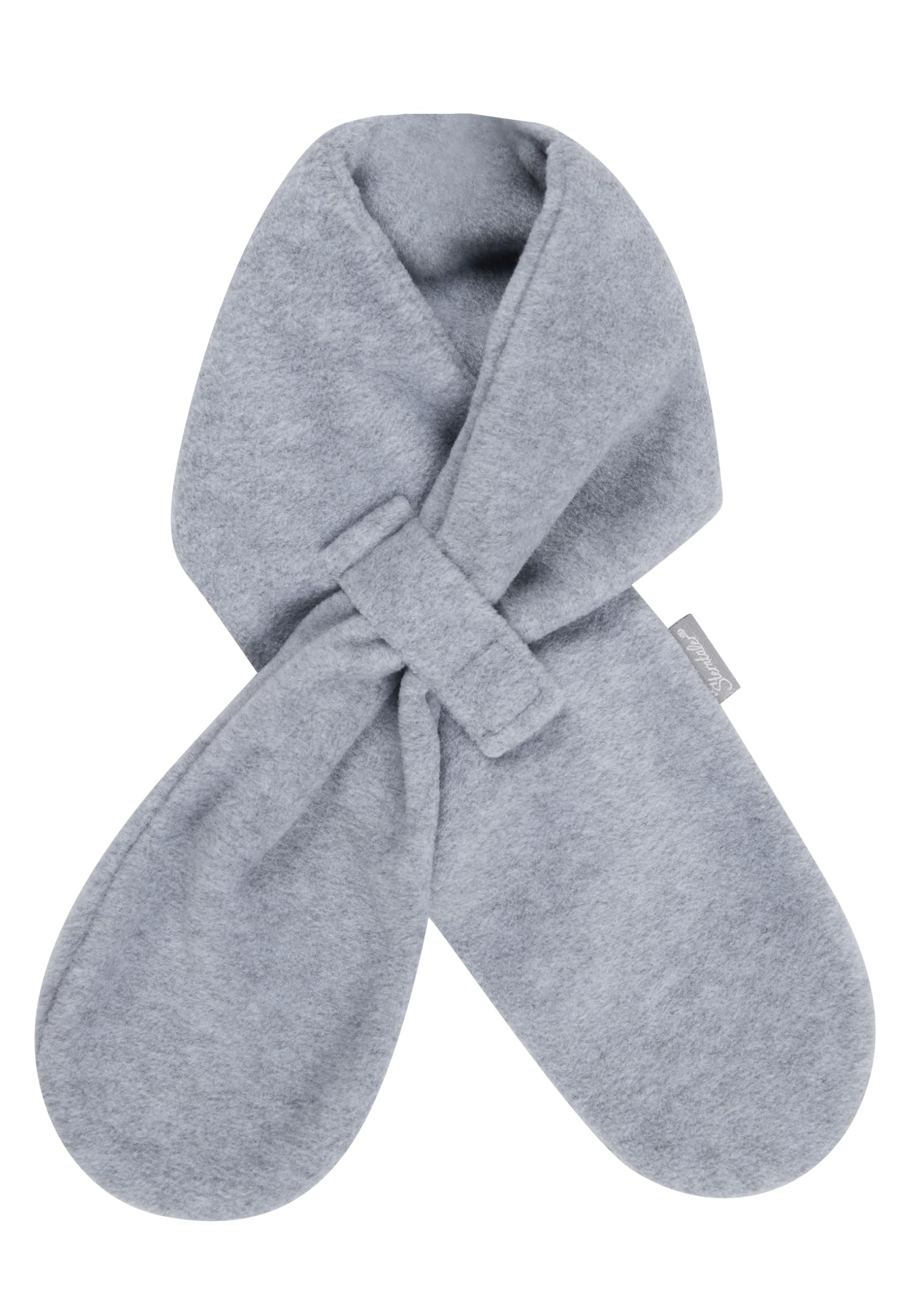 Sterntaler Unisex Baby Boys Schal Scarf, Grey (Hellgrau), 80 Scarf, Grey (Silber Melange 542), Medium (Manufacturer Size: 80)