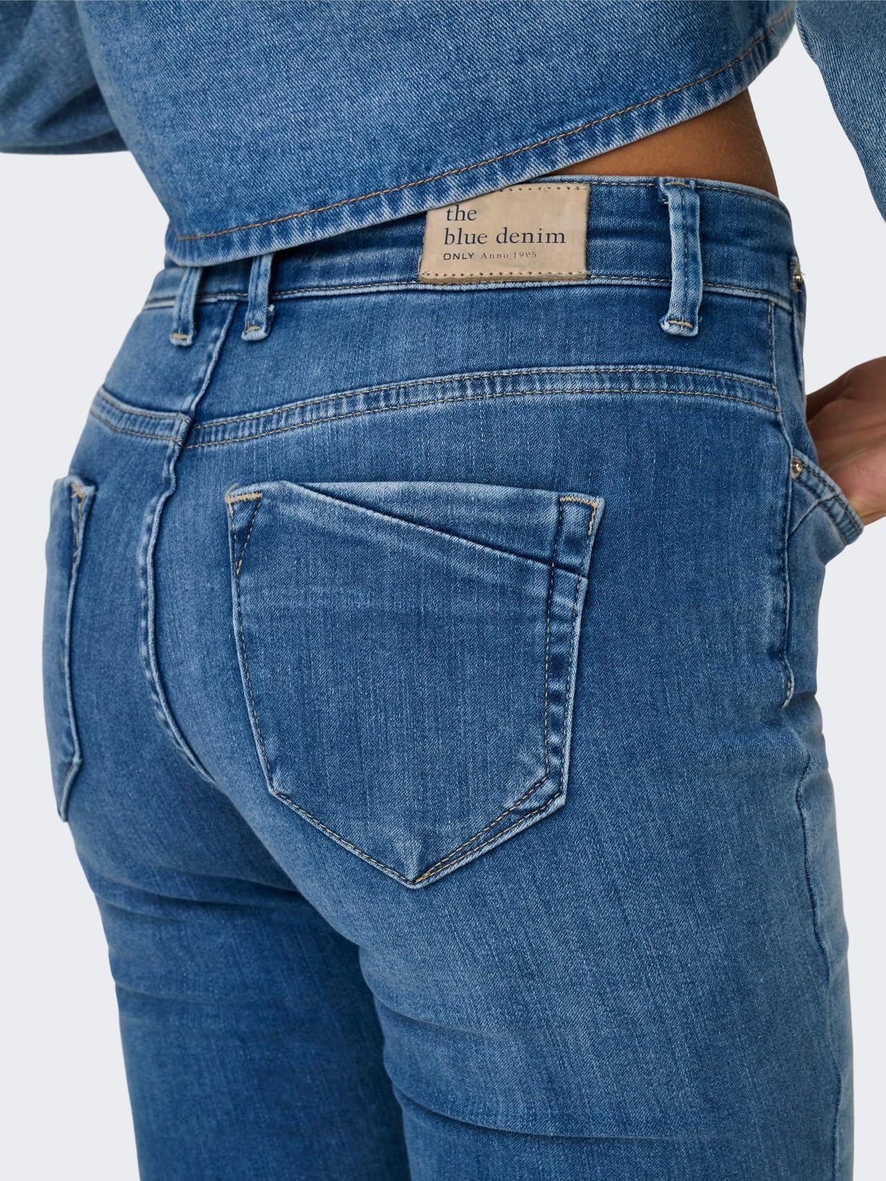 ONLY Female Skinny Jeans ONLBLUSH Mittlere Taille Skinny Fit Jeans | Skinny fit jeans