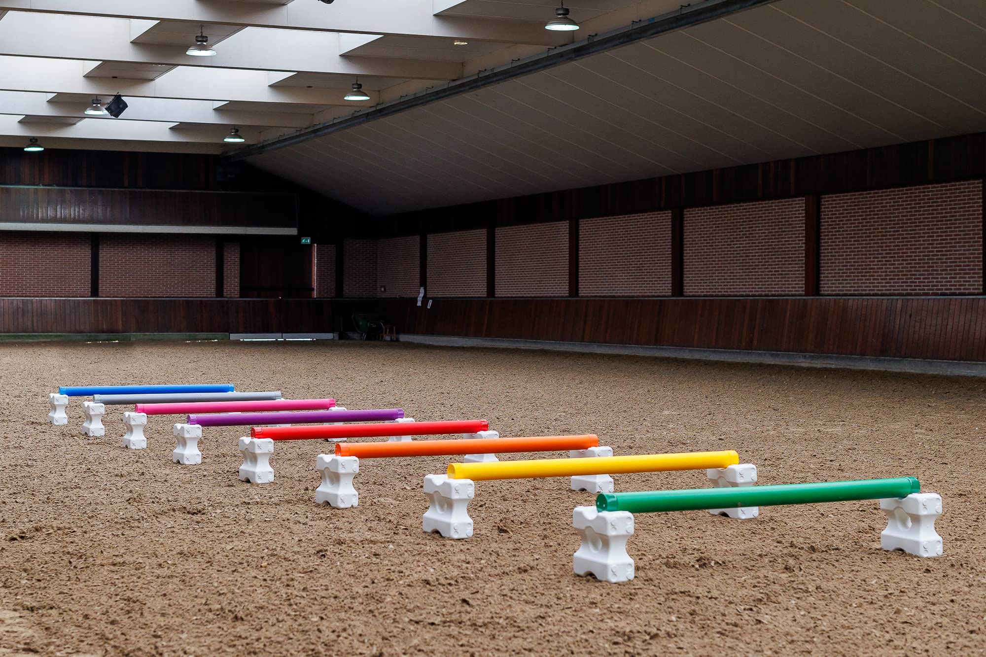 Barres d'obstacles 175 cm sans noyau en bois violet