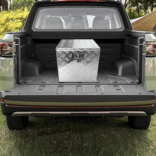 Miniatura 85 de 48 pulgadas de largo x 15 pulgadas de ancho x 15 pulgadas de alto, caja de herramientas para camioneta, caja de herramientas, almacenamiento