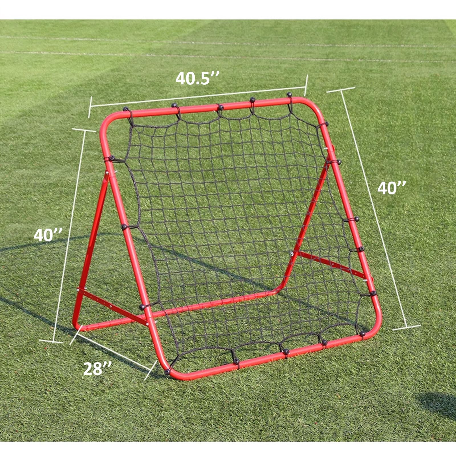 Mini porterías de fútbol deportivas, porterías de fútbol para patio trasero, porterías de fútbol plegables portátiles para patio trasero, perfectas para juegos + práctica, adolescentes y adultos