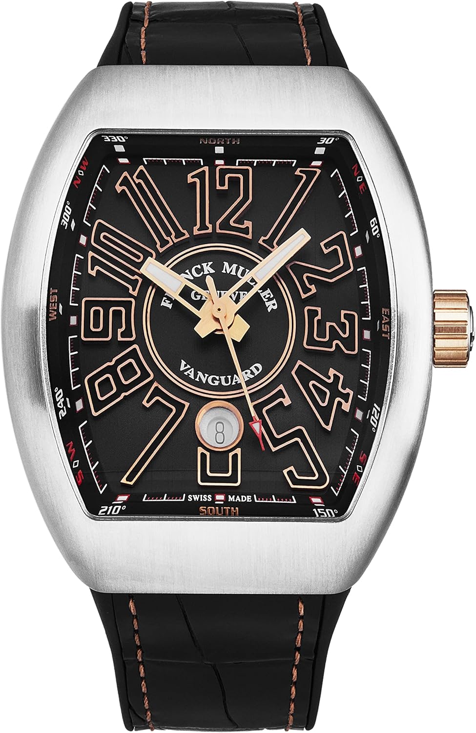 Franck Muller Men’s ‘Vanguard’ Black Dial Black