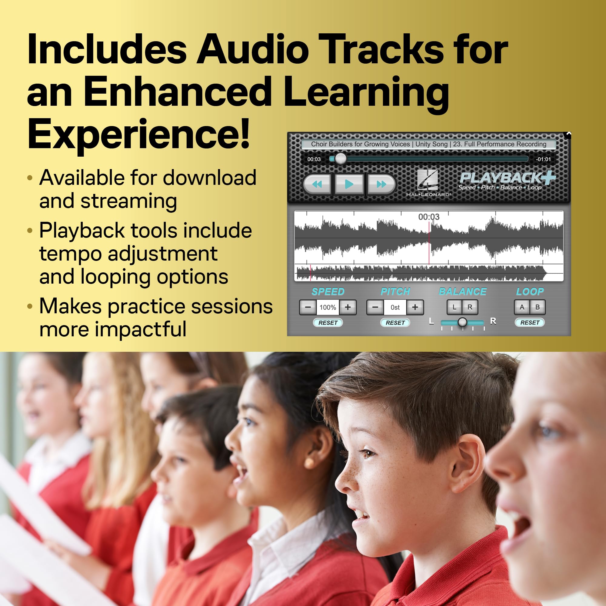Choir builders for growing voices +cd: 18 Vocal Exercises for Warm-Up and Workout