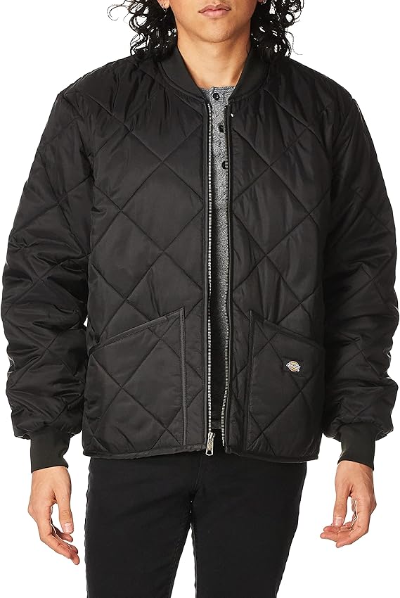 Water Resistant Diamond Quilted Nylon Jacket at Amazon Men’s Clothing