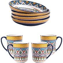 Bico Havana Mugs and Pasta Bowls Bundle