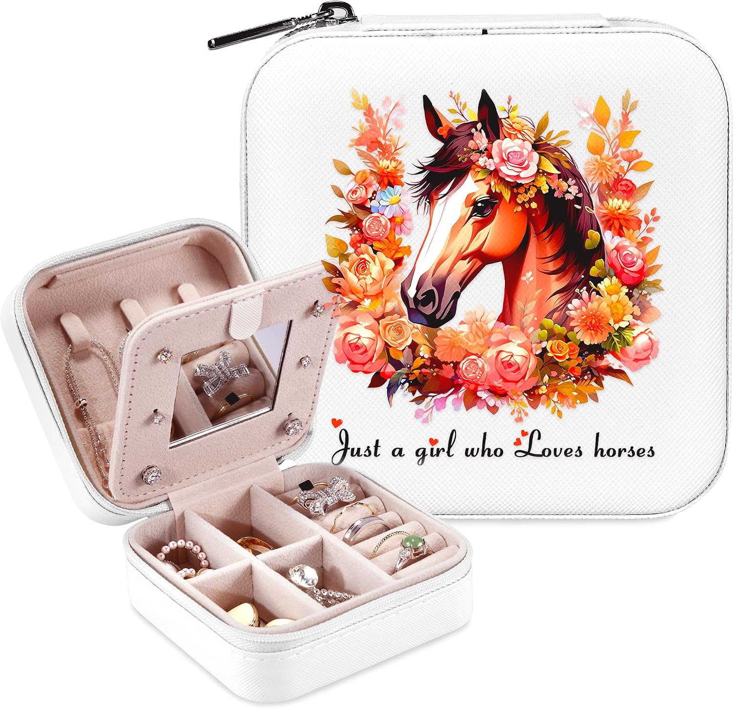 Horse Jewelry Box, Gifts For Women Teens Girls Age...