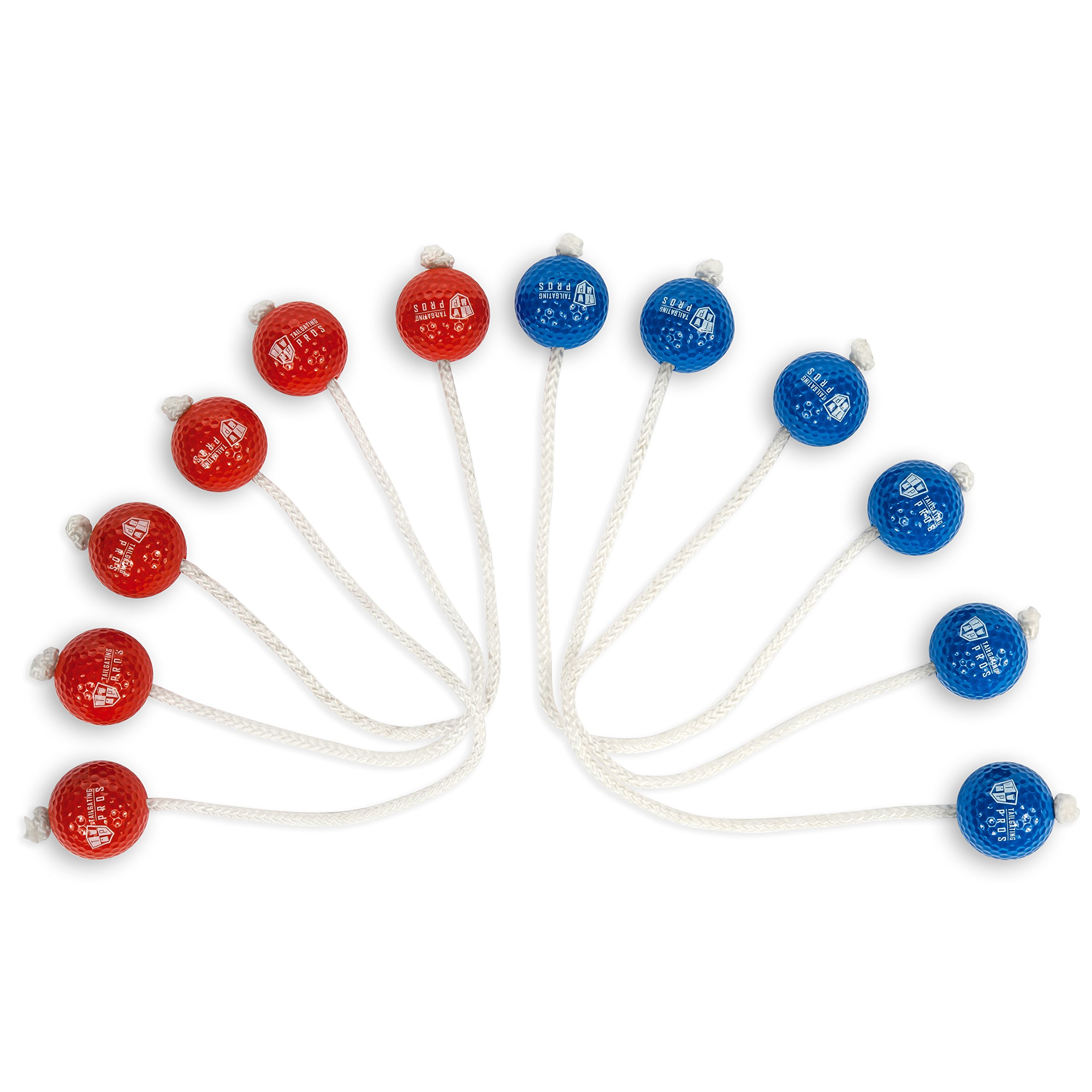 Tailgating Pros Premium Replacement Bolo Set with Real Golf Balls for Ladder Toss