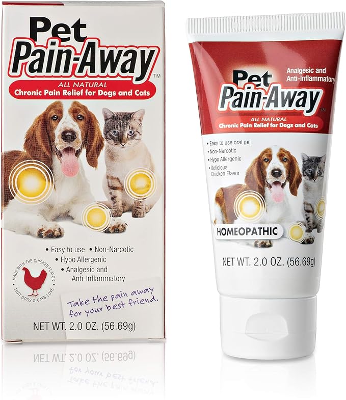 Pet Pain Away All Natural Dog Arthritis Pain Relief, Cat