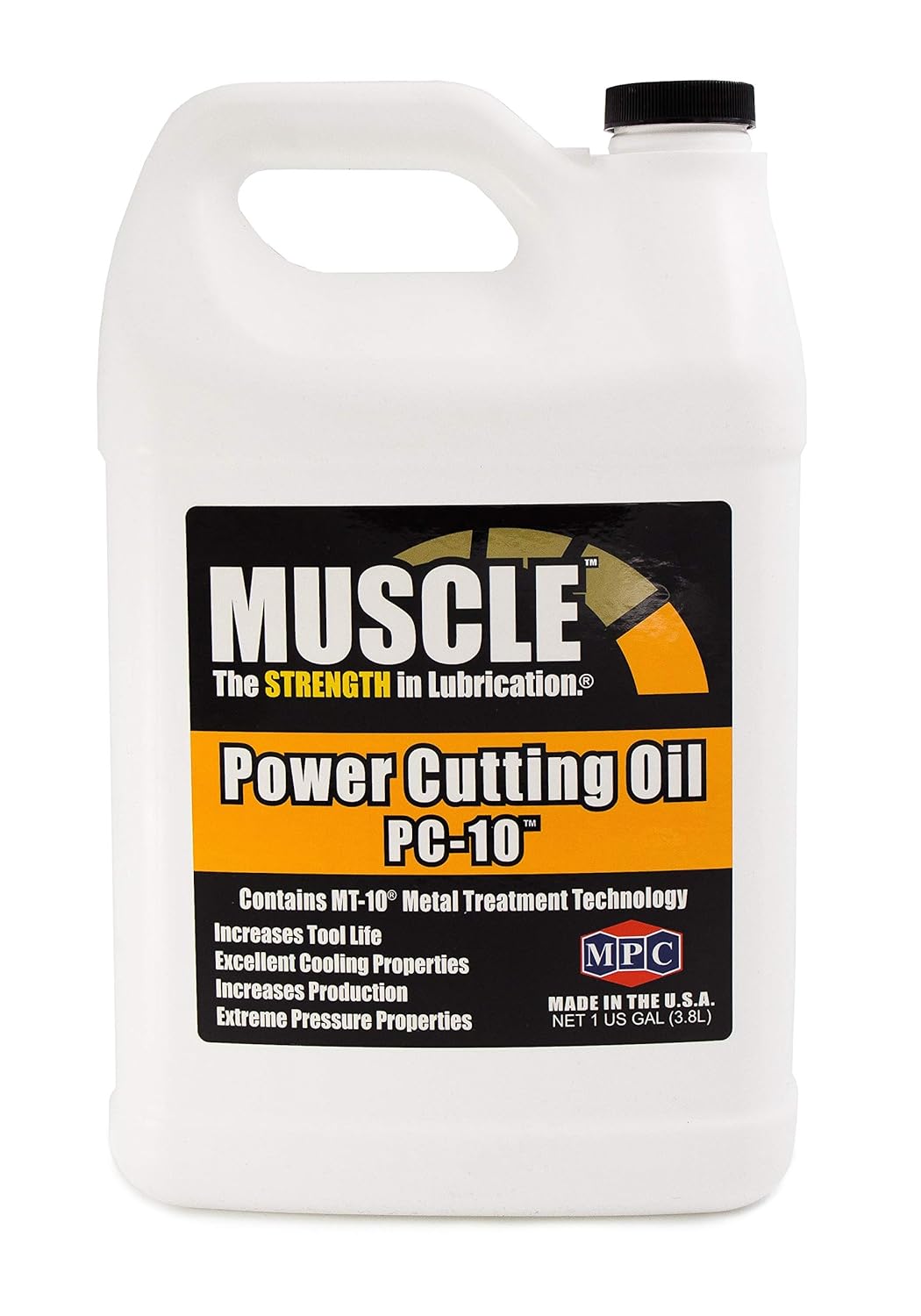 Muscle Power Cutting Oil PC-10, 16 Fluid Ounces, Insoluble Oil or Supplemental Coolant Additive