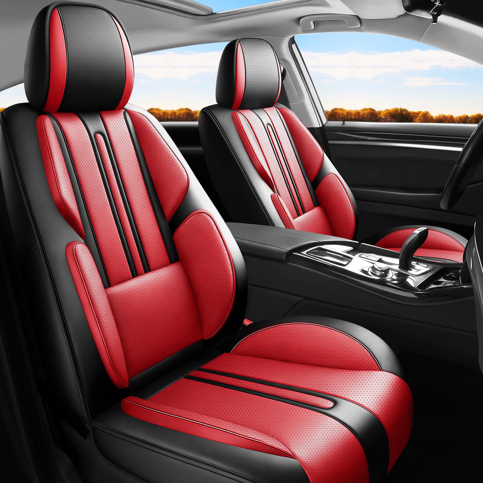 Car Seat Covers for GMC Yukon 2007-2024 2025 2026 2 Front