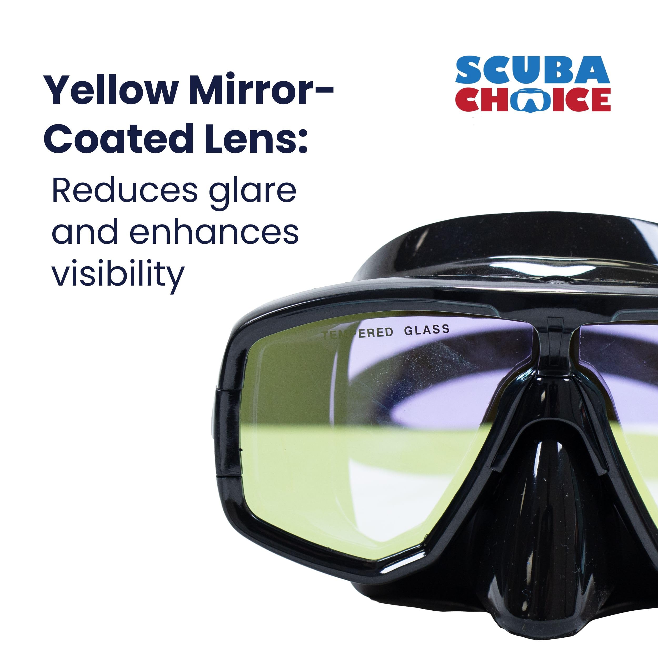 Scubapro Crystal Vu Plus Dive Mask - Blue/Gray