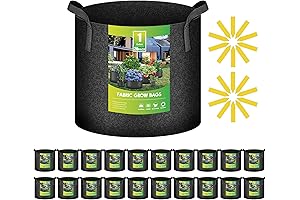 iPower 1 Gallon Grow Bags: Superior Fabric Pots for Thriving Plants