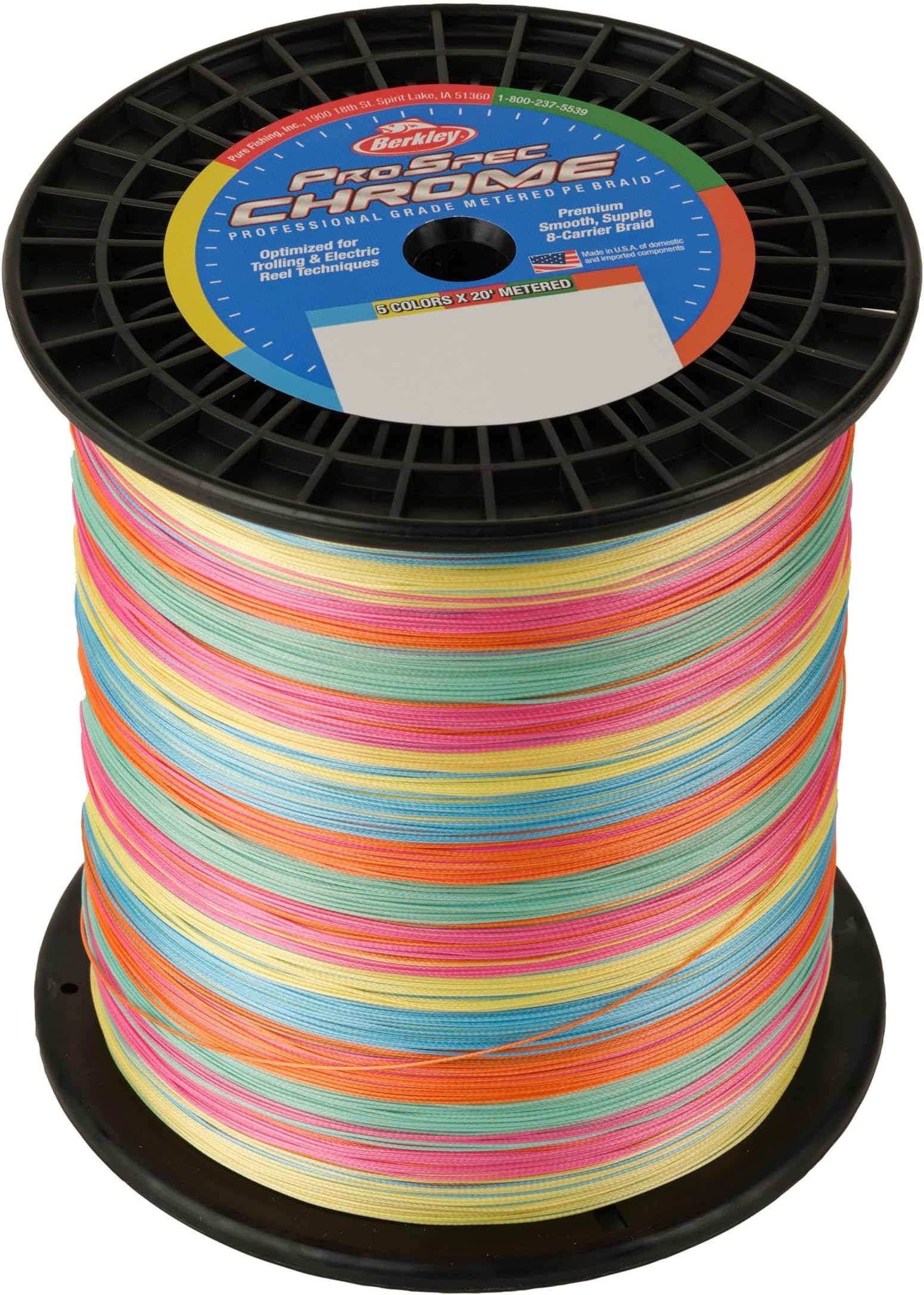BerkleyProSpec Chrome Braid Fishing Line