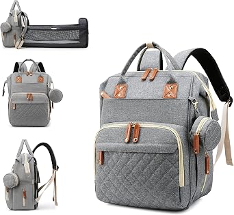 Awanhe Baby Diaper Bag Backpack with Changing Station, Waterproof Baby Bags for Boys Girls