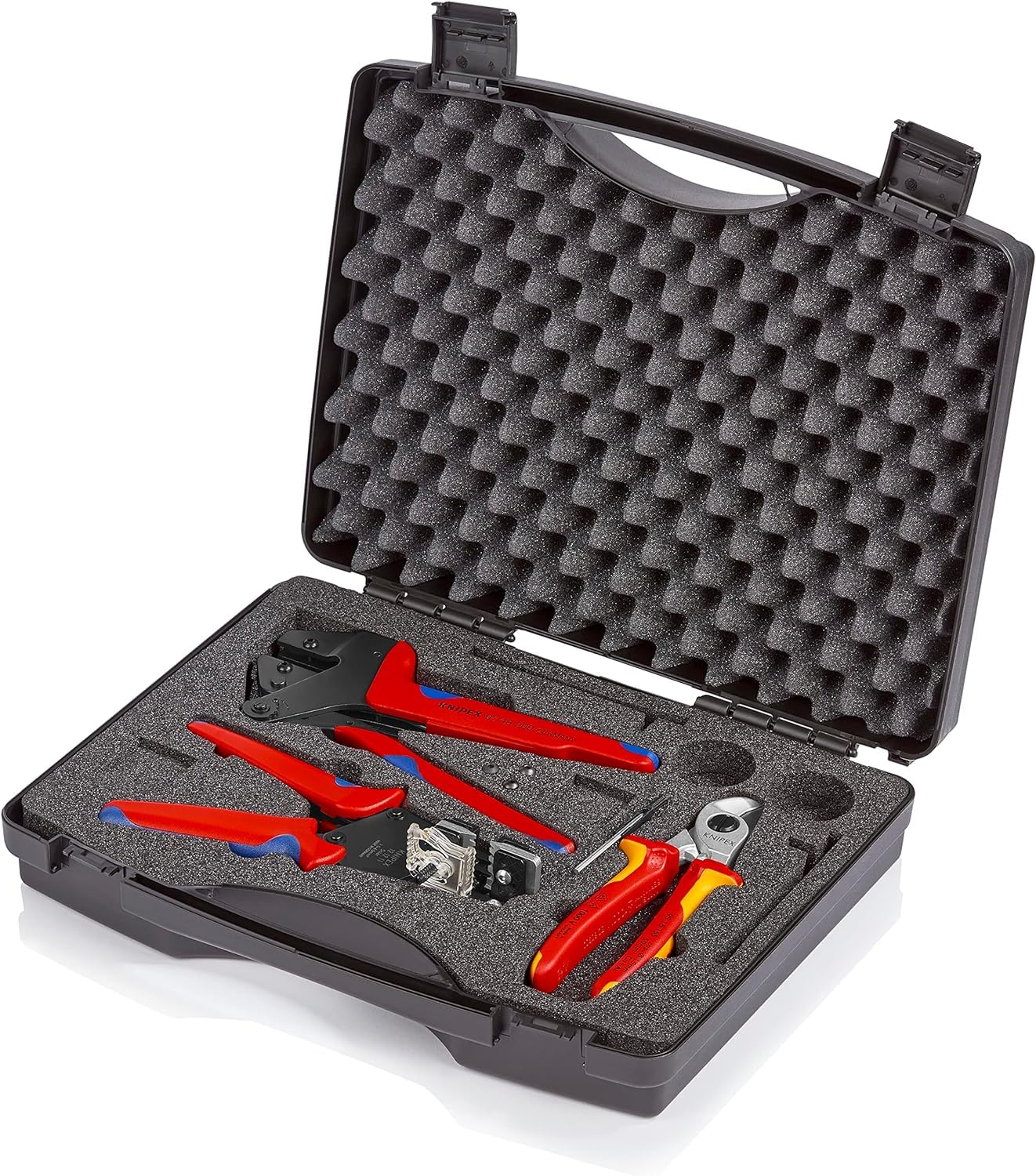 KNIPEX Walizka na narzędzia do zastosowań w instalacjach fotowoltaicznych 1 x 12 12 11, 1 x 95 16 165, 1 x 97 43 200, 97 91 01