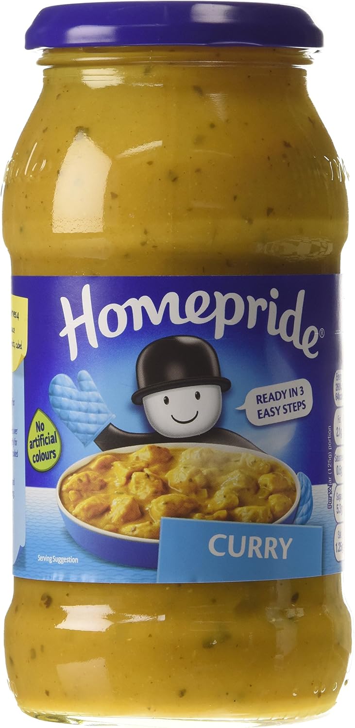 Homepride Curry Mildly Spiced Cook in Sauce 500 g (Pack of 6) Amazon