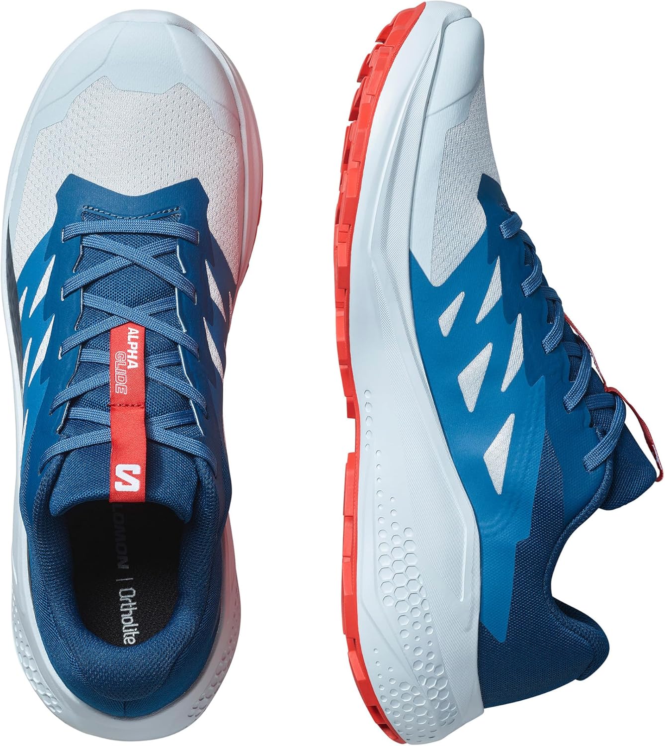 Salomon Men's Alphaglide Trail Running Shoe, Lightweight Cushioning and All-Terrain Grip for Trail Running & Hiking
