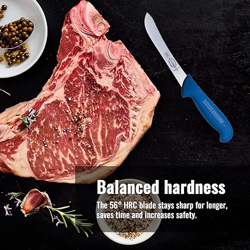 Miniatura 3 de F. DICK  Cuchillo ErgoGrip - Cuchillo de carnicero con hoja de 5.9" y 56 HRC - Ideal para procesar carne - Cuchillo de filete - Certificado NSF -