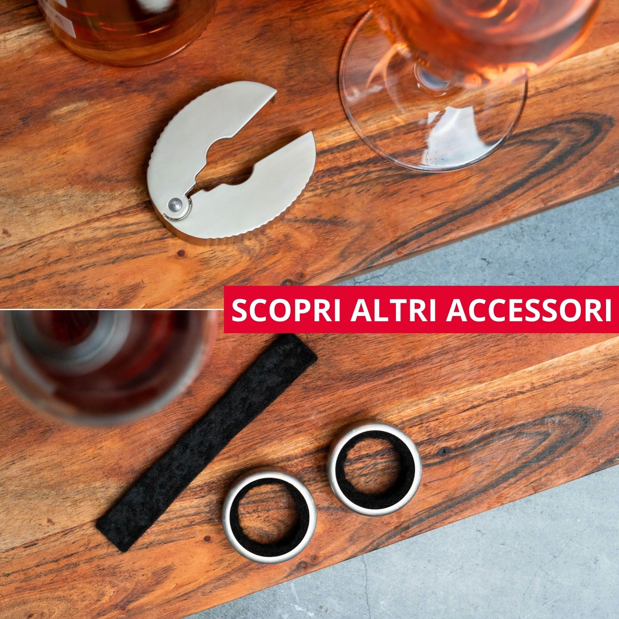 Westmark Taglia-capsule, Monopol Edition, zinco pressofuso, Mondo, finitura opaca, 62963380