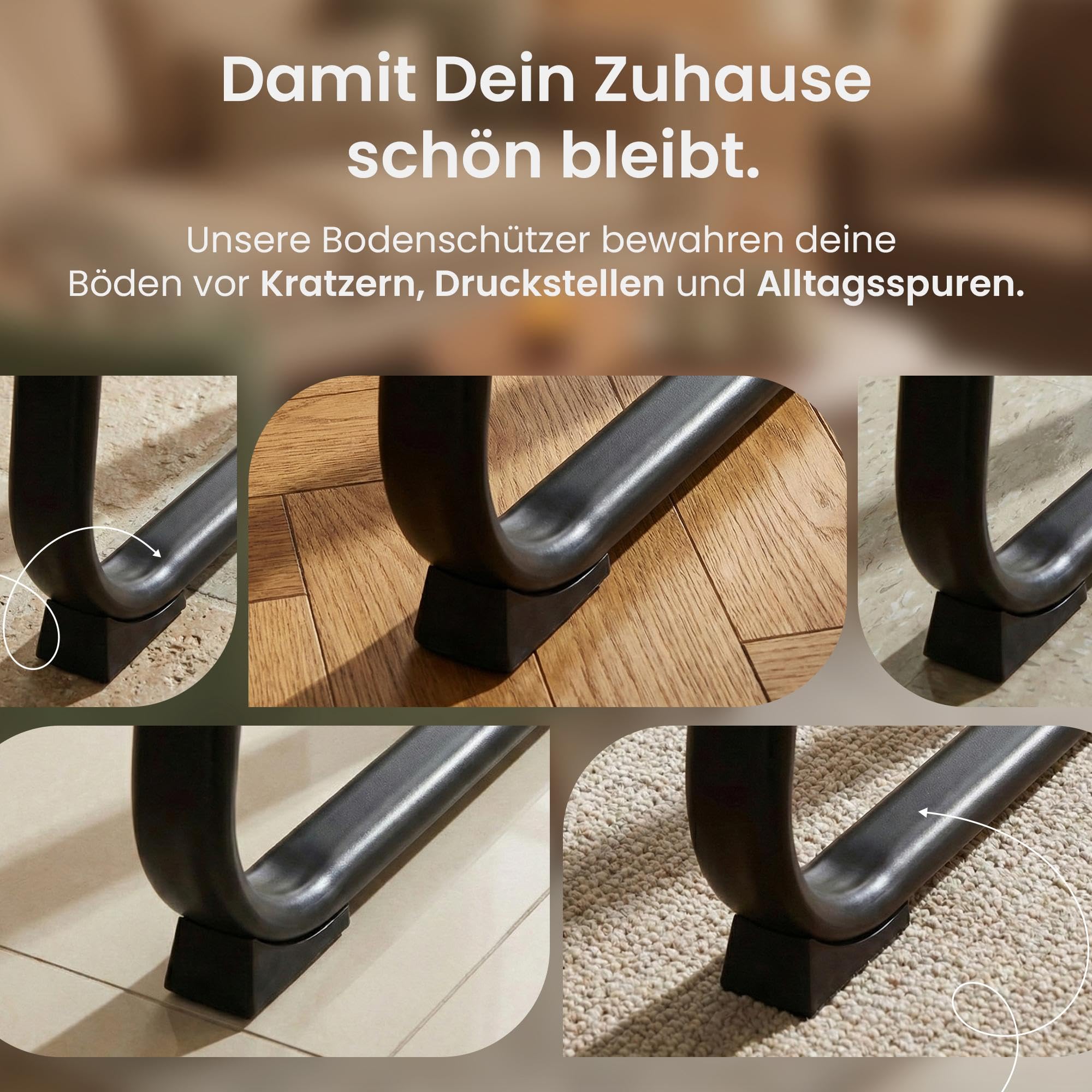 CLP Stuhl mit Armlehnen Canada B, gepolsterter Besucherstuhl, Metallgestell matt schwarz, Konferenzstuhl, Wartezimmerstuhl mit Stoffbezug, Farbe:braun
