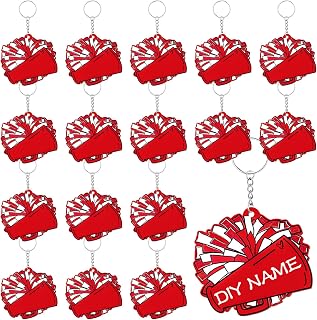 Tondiamo Cheer Keychain Set Cheer Blank Keychain Gifts