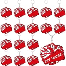 Tondiamo Cheer Keychain Set Cheer Blank Keychain Gifts