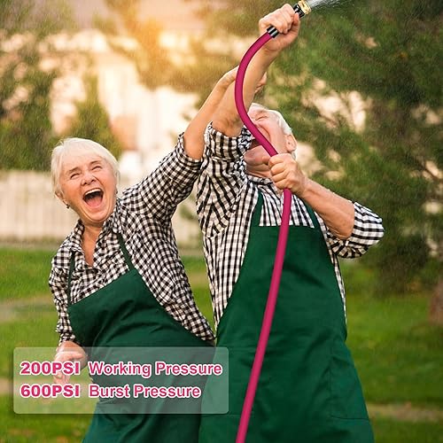 Miniatura 5 de WELLUCK Manguera de agua para autocaravana de 50 pies, manguera de agua potable de grado alimenticio, sin ftalatos, manguera de jardín flexible y