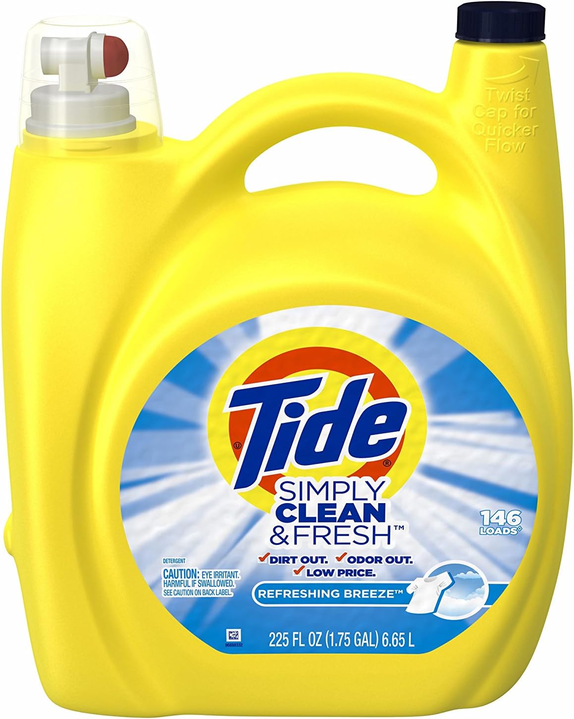 Buy Tide Simply Clean & Fresh Refreshing Breeze Liquid Laundry
