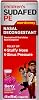Sudafed PE Children's Nasal Decongestant Liquid Raspberry, Non Drowsy - 4oz, Pack of 3