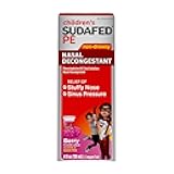 Children's Sudafed PE Nasal Decongestant with Phenylephrine HCl, Berry-Flavored Liquid, 4 fl. oz