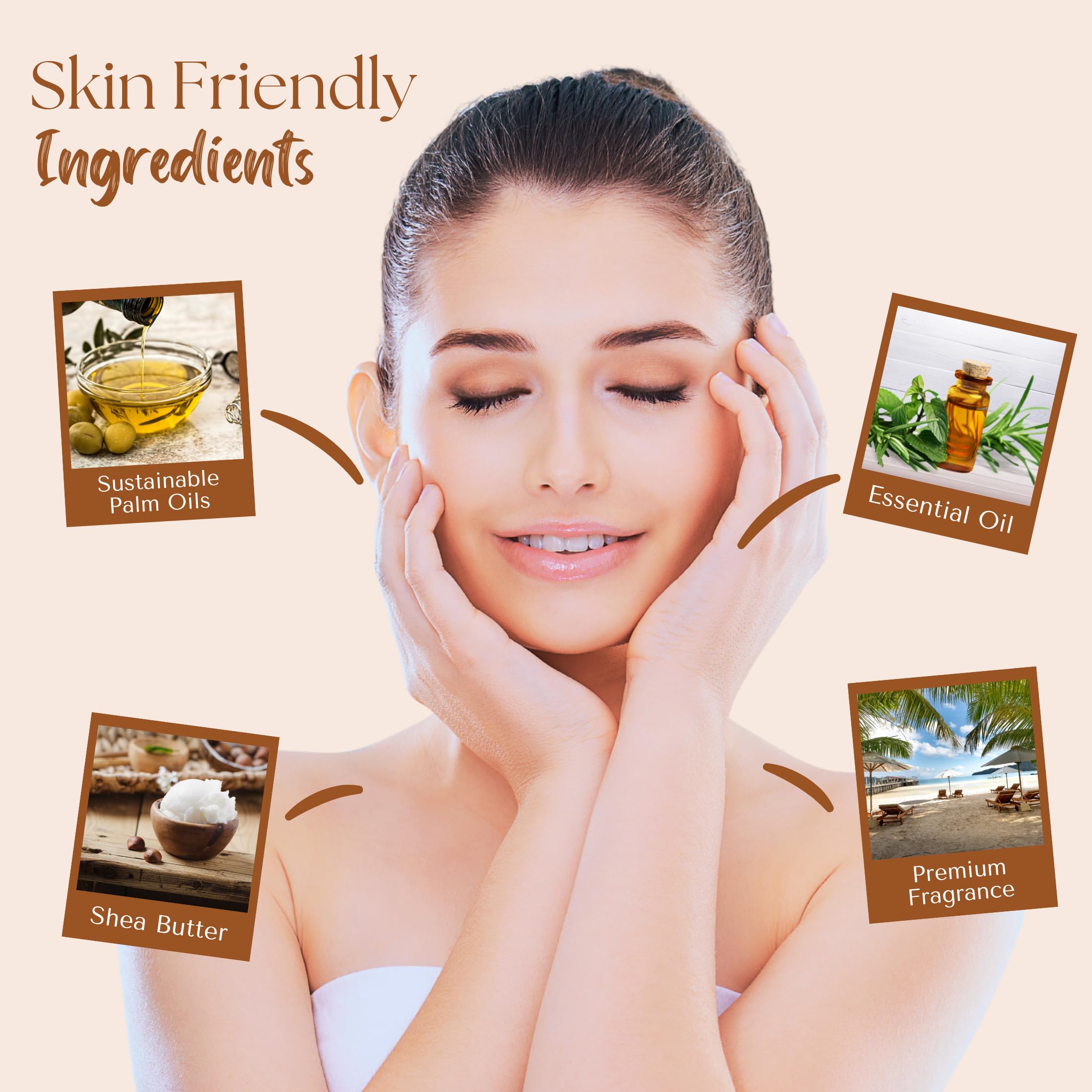 Wavertree & London Havana Scented Natural Soap 8 Bars 7oz Moisturizing French Triple Milled Soap Bars enriched with shea butter - Pure Plant Oil Bath & Body Bars for All Skin Types product thumbnail 8
