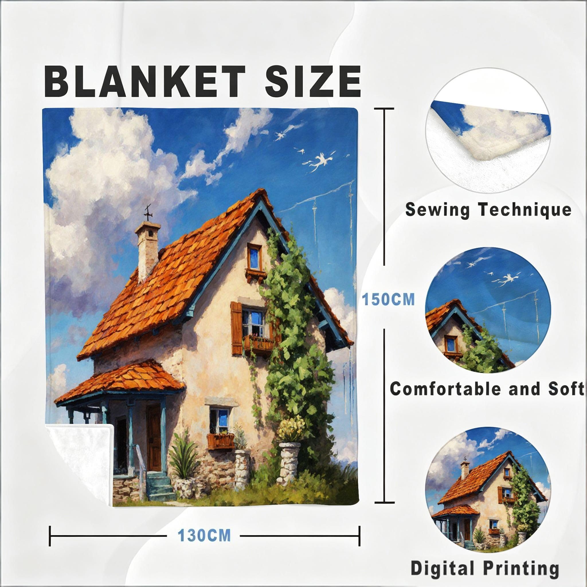 Manta Grande 180x220 cm Casa Nube Blanca Polar Franela Térmica-A132
